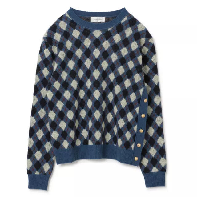 Maison Martin Margiela(マルタンマルジェラ)の新品　WALES BONNER WILLIAMS ARGYLE JUMPER メンズのトップス(ニット/セーター)の商品写真