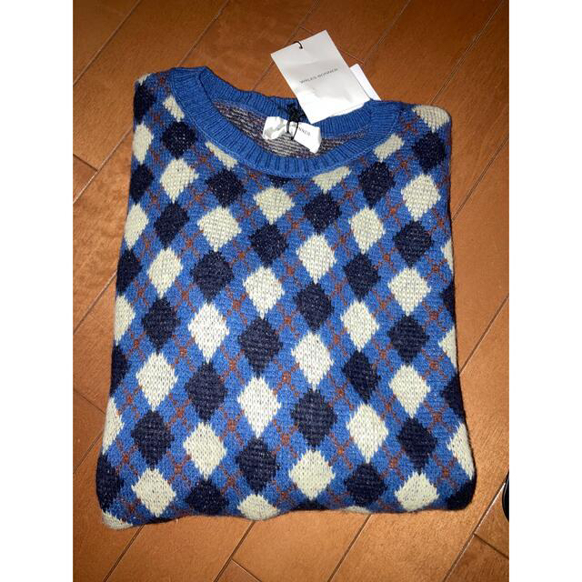 新品　WALES BONNER WILLIAMS ARGYLE JUMPER