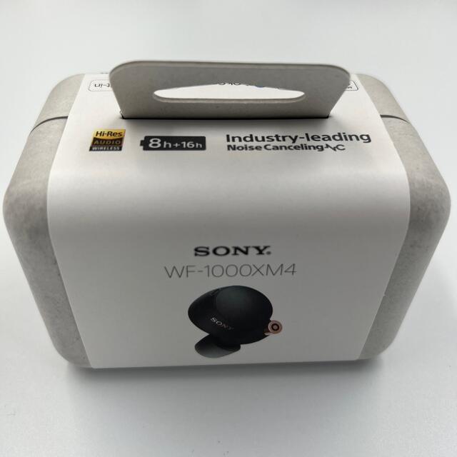 【新品】SONY フルワイヤレスイヤホン WF-1000XM4 ブラックのサムネイル