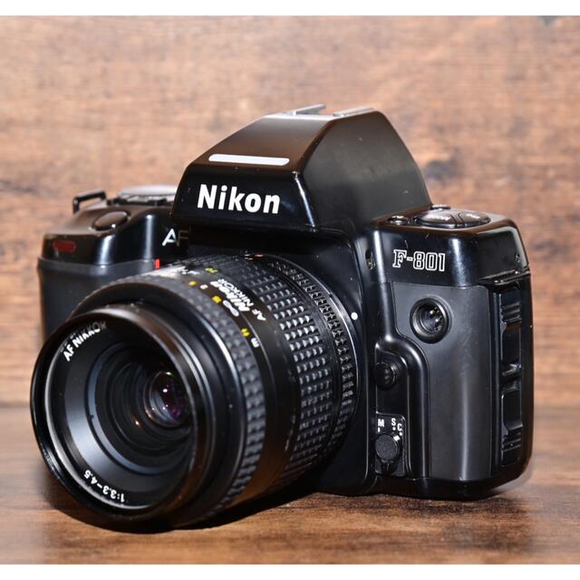 フィルムカメラ　Nikon F801 レンズ付き　実用動作品 | フリマアプリ ラクマ