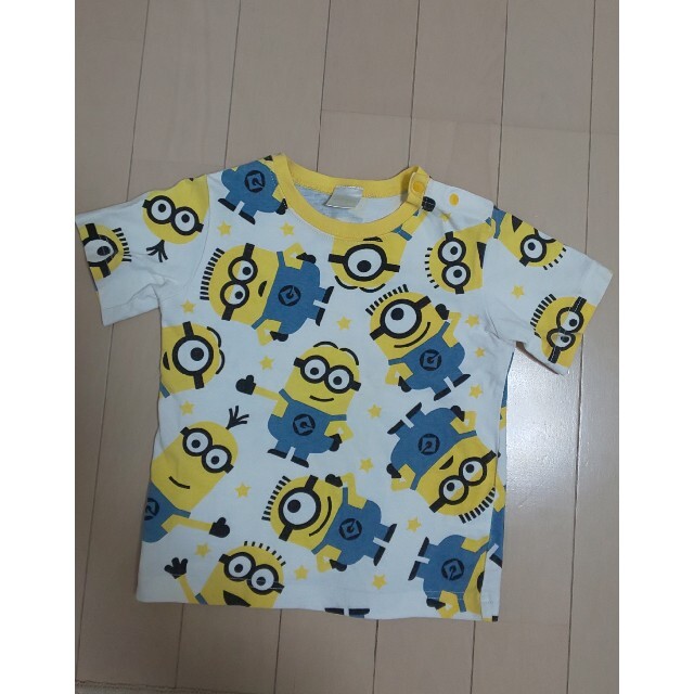 ジャンク品 ミニオンズ Tシャツセット キッズ/ベビー/マタニティのキッズ服男の子用(90cm~)(Tシャツ/カットソー)の商品写真