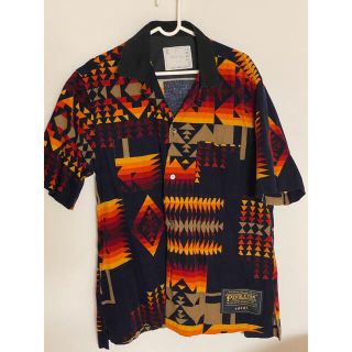 sacai pendleton コラボシャツ