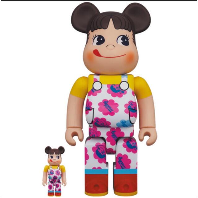 BE@RBRICK ペコちゃん ミルキー70周年デザイン 100％ & 400％