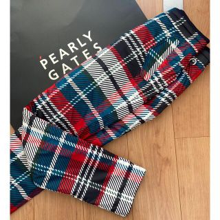 パーリーゲイツ(PEARLY GATES)の新品 パーリーゲイツ ジャックバニー 中綿ストレッチパンツ(5)サイズL/赤(ウエア)