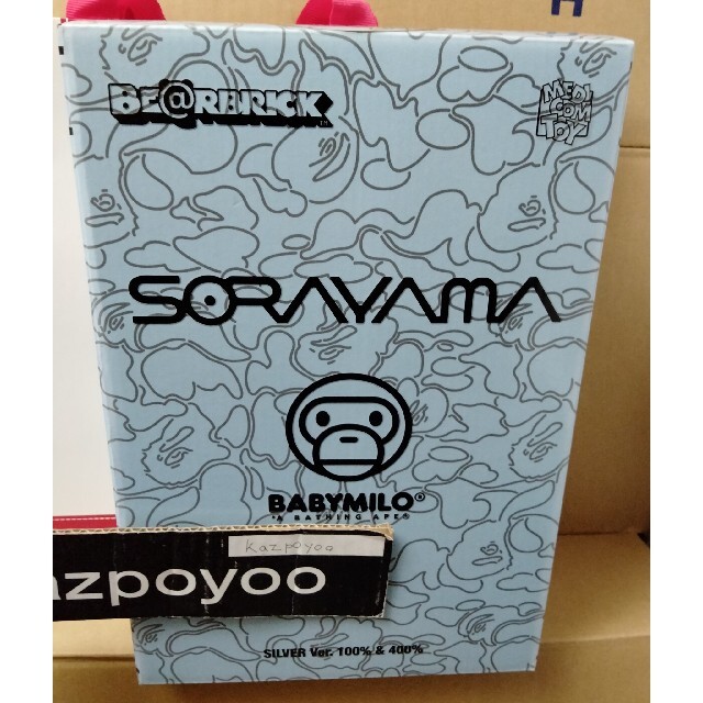 BE@RBRICK BAPE × SORAYAMA SILVER 400％その他