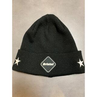 エフシーアールビー(F.C.R.B.)のエフシーレアルブリストルFCRBエンブレムニット帽15AWブラック黒キャップ(ニット帽/ビーニー)