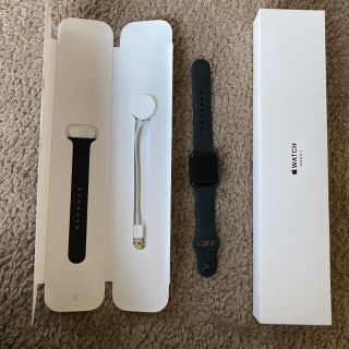 APPLE WATCH3 38 SGAL BK130-200 201709