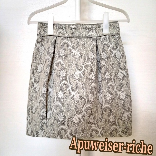 Apuweiser-riche(アプワイザーリッシェ)のApuweiser−riche アプワイザーリッシェ スカート レディースのスカート(ひざ丈スカート)の商品写真