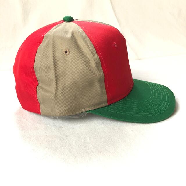 ART VINTAGE(アートヴィンテージ)の90s YOUNGAN HAT 3トーン 無地キャップ cap デッドストック メンズの帽子(キャップ)の商品写真