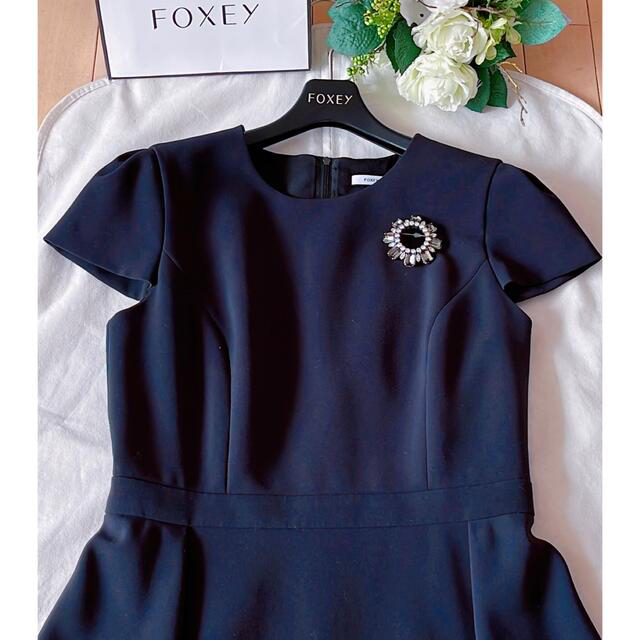 FOXEY 2018年RAINYワンピース40 極美品　Rene