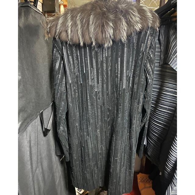 Gucci(グッチ)のカシミヤ、ラムレザーのファーコート！ユニセックス レディースのジャケット/アウター(毛皮/ファーコート)の商品写真