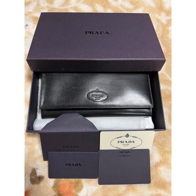PRADA(プラダ)の【新品】PRADA長財布 レディースのファッション小物(財布)の商品写真
