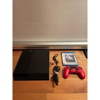 プレイステーション4(PlayStation4)のPS4 本体　ジェットブラック　ファイナルファンタジー(家庭用ゲーム機本体)