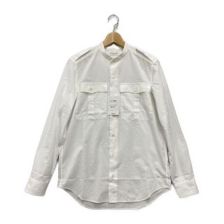 ドリスヴァンノッテン(DRIES VAN NOTEN)のドリスヴァンノッテン ノーカラー長袖シャツ メンズ 44(シャツ)