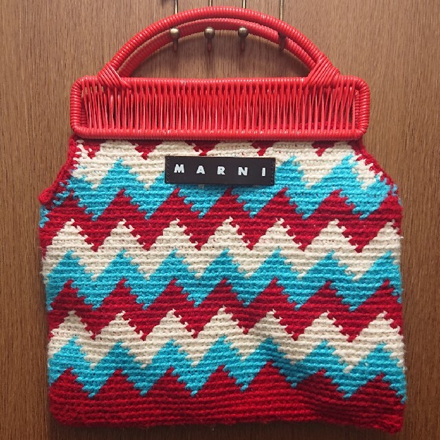 MARNI MARKET クロシェバッグ-