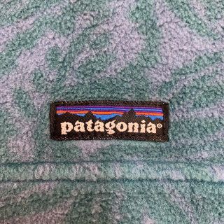 【レア柄】90s パタゴニア スナップ T シンチラフリース USA 雪無し S