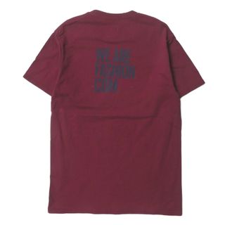 ts(s) ティーエスエス 19SS 日本製 Back Logo S/S Tee バックロゴショートスリーブTシャツ S ボルドー 半袖 トップス【中古】【ts(s)】(Tシャツ/カットソー(半袖/袖なし))