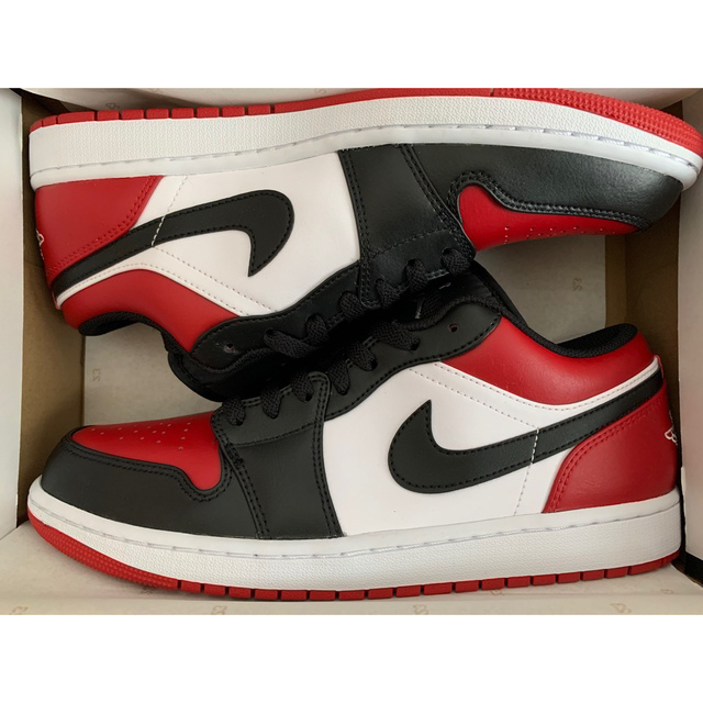 NIKE AIR JORDAN 1  Low "Bred Toe"  28.5㎝