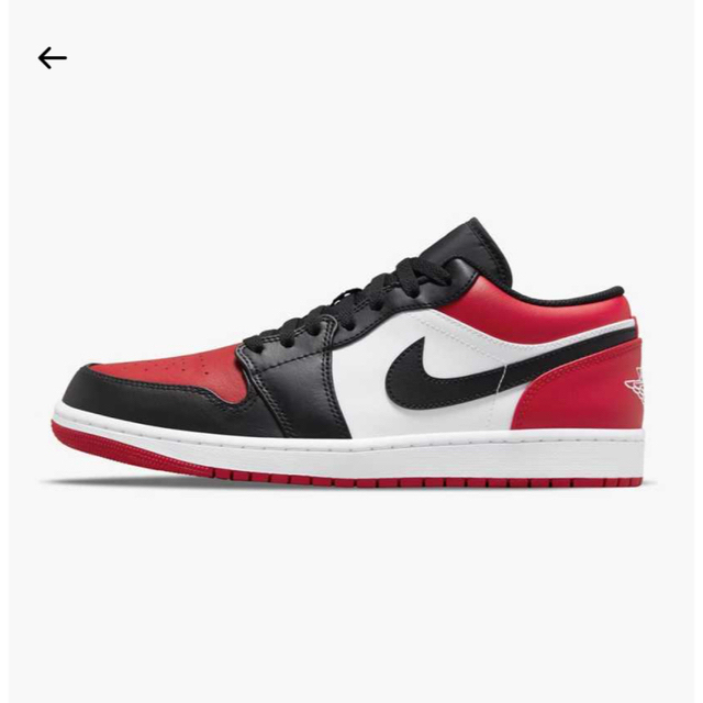 NIKE AIR JORDAN 1  Low "Bred Toe"  28.5㎝