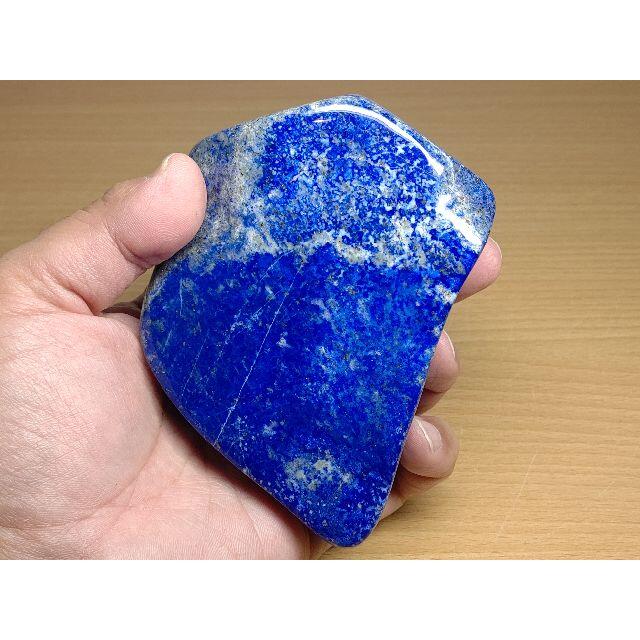 鮮青 655g ラピスラズリ 原石 鉱物 宝石 鑑賞石 自然石 誕生石 水石