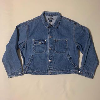 ポロラルフローレン(POLO RALPH LAUREN)の【90s】Ralph Lauren ラルフローレンデニム ジャケ　USA　XL(Gジャン/デニムジャケット)