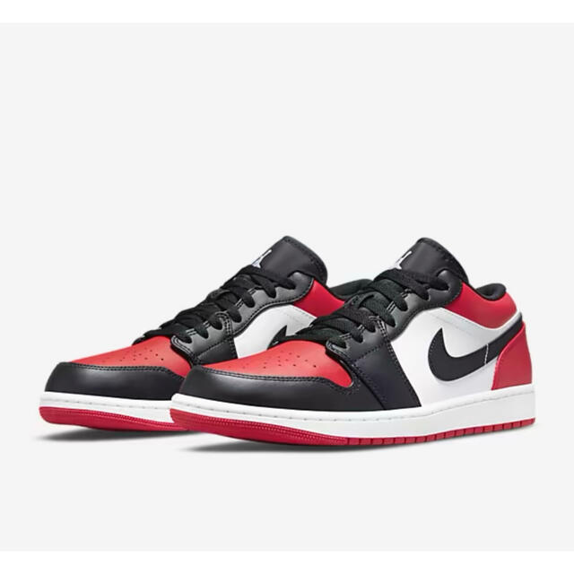 NIKE(ナイキ)のNIKE AIR JORDAN 1  Low "Bred Toe"  26.5㎝ メンズの靴/シューズ(スニーカー)の商品写真