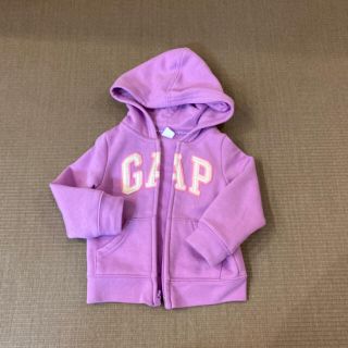 ギャップ(GAP)のGAP パープル　パーカー 2year(ジャケット/上着)