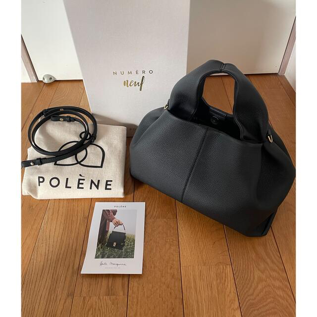 お値打ち価格で POLENE ポレーヌ ナンバーナイン ブラック agapeeurope.org