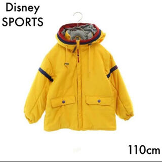 ディズニー(Disney)のディズニースポーツ スノーウェア ジャケット 110cm イエロー(ウエア/装備)