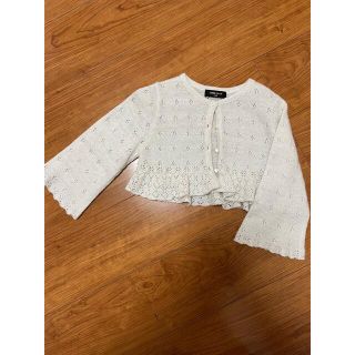 コムサイズム(COMME CA ISM)のコムサイズム　キッズ　女の子　カーディガン　中古品(カーディガン)