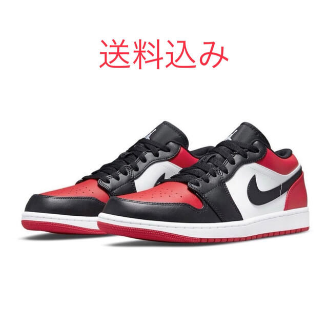 NIKE  Air Jordan 1 Low  Bred Toe