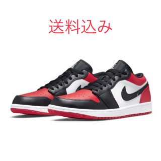 ナイキ(NIKE)のNIKE  Air Jordan 1 Low  Bred Toe(スニーカー)