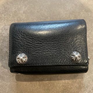 クロムハーツ(Chrome Hearts)のCHROME HEARTS クロムハーツ　3フォールド(折り財布)