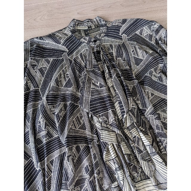 爆売りセール開催中 DOUBLE-END landscape printed blous 21AW asakusa