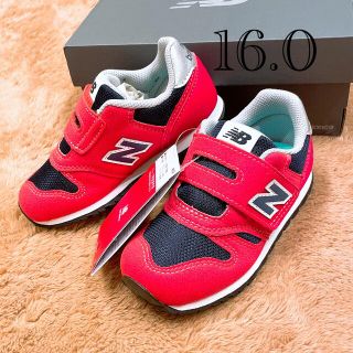 ニューバランス(New Balance)の16.0 新品　ニューバランス　スニーカー　373 レッド　キッズ　ベビー(スニーカー)