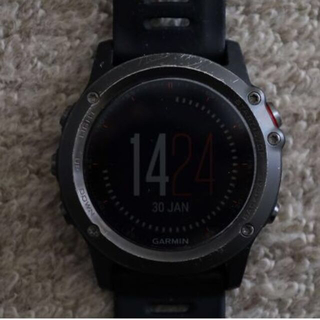 ガーミン(GARMIN)のGarmin fenix 3+ハートレートセンサHRM4(腕時計(デジタル))