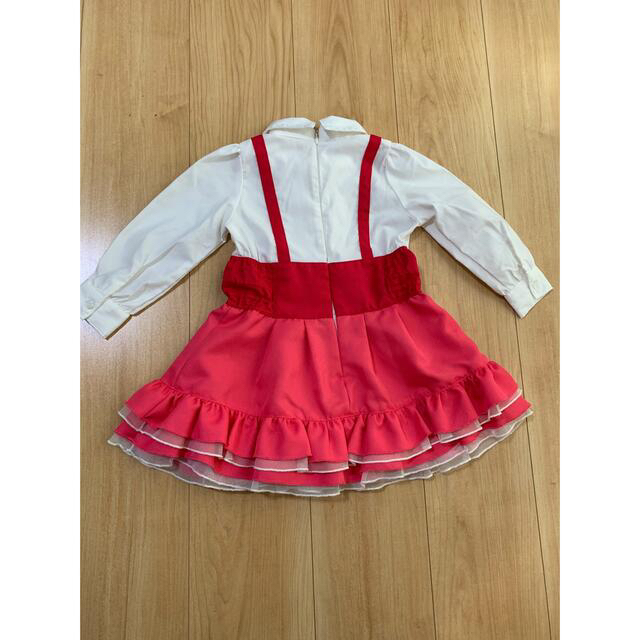 BANDAI(バンダイ)のワンピース　コスプレ　魔法使いプリキュア　100 キッズ/ベビー/マタニティのキッズ服女の子用(90cm~)(ワンピース)の商品写真