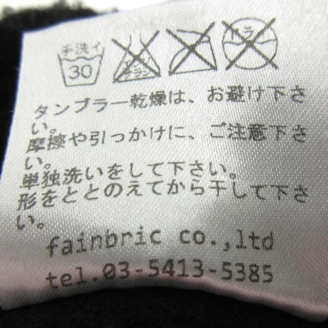 Danke Schon ダンケシェーン ネックスター刺繍レザーライン使いクルーネックスウェットトレーナー サイドジップ ブラック レッド メンズのトップス(スウェット)の商品写真