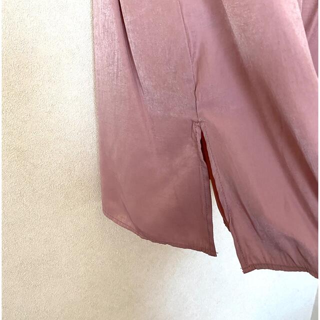 UNIQLO(ユニクロ)のUNIQLO  ユニクロ　ギャザースカート　ピンク　XXL レディースのスカート(ロングスカート)の商品写真