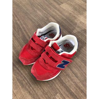 ニューバランス(New Balance)のニューバランス　スニーカー　18.5cm 中古　レッド(スニーカー)