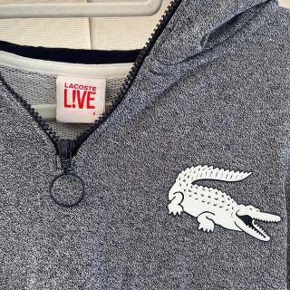 LACOSTE ラコステ　コットンフリース フード付きスウェットシャツトレーナー