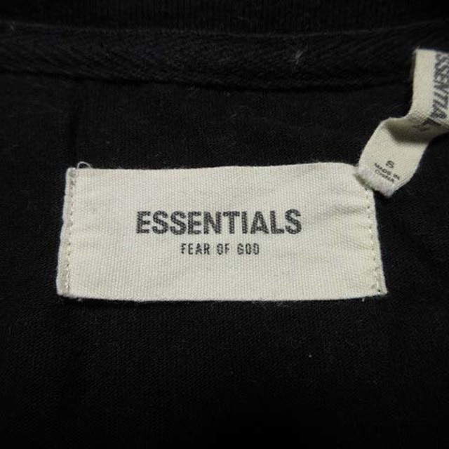 FOG ESSENTIALS FEAR OF GOD ロゴTシャツ S ブラック