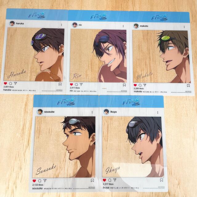 Free! the Final Stroke 台湾 食事特典 インスタ風カード