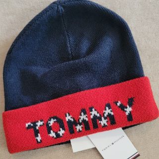 トミーヒルフィガー(TOMMY HILFIGER)の新品未使用キッズニット帽(帽子)