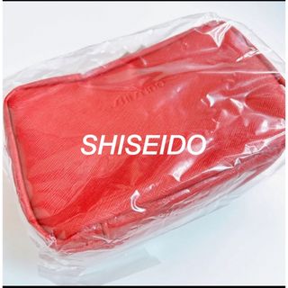 シセイドウ(SHISEIDO (資生堂))の資生堂　オリジナルポーチ　赤(ポーチ)