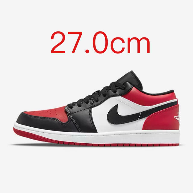 Nike air Jordan 1 low bred toe og