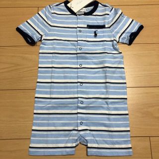 ラルフローレン(Ralph Lauren)のポロ　ラルフローレン　半袖カバーオール　90(その他)