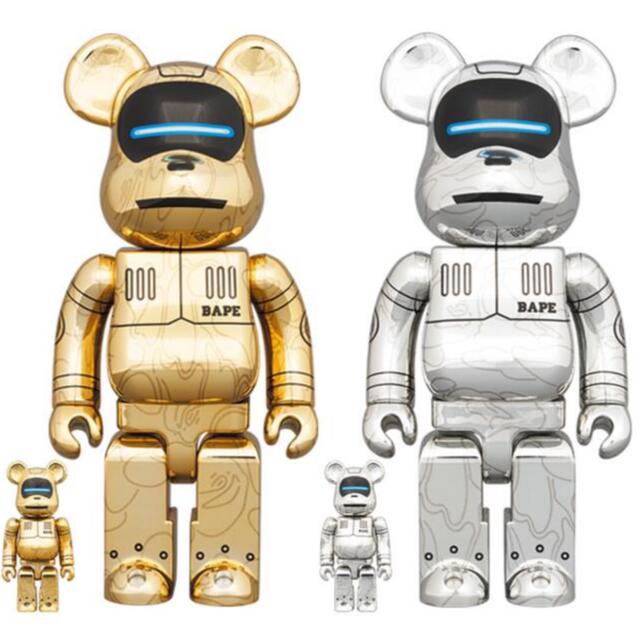 BE@RBRICK BABY MILO(R) 100％ & 400% 2体セットエンタメ/ホビー