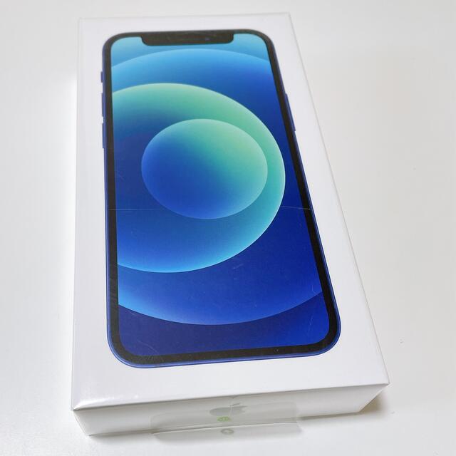 新品未開封　SIMフリー　iPhone12 青　128GB