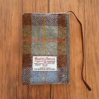 ハリスツイード(Harris Tweed)のハリスツイード しまむら ブックカバー 手帳カバー(その他)